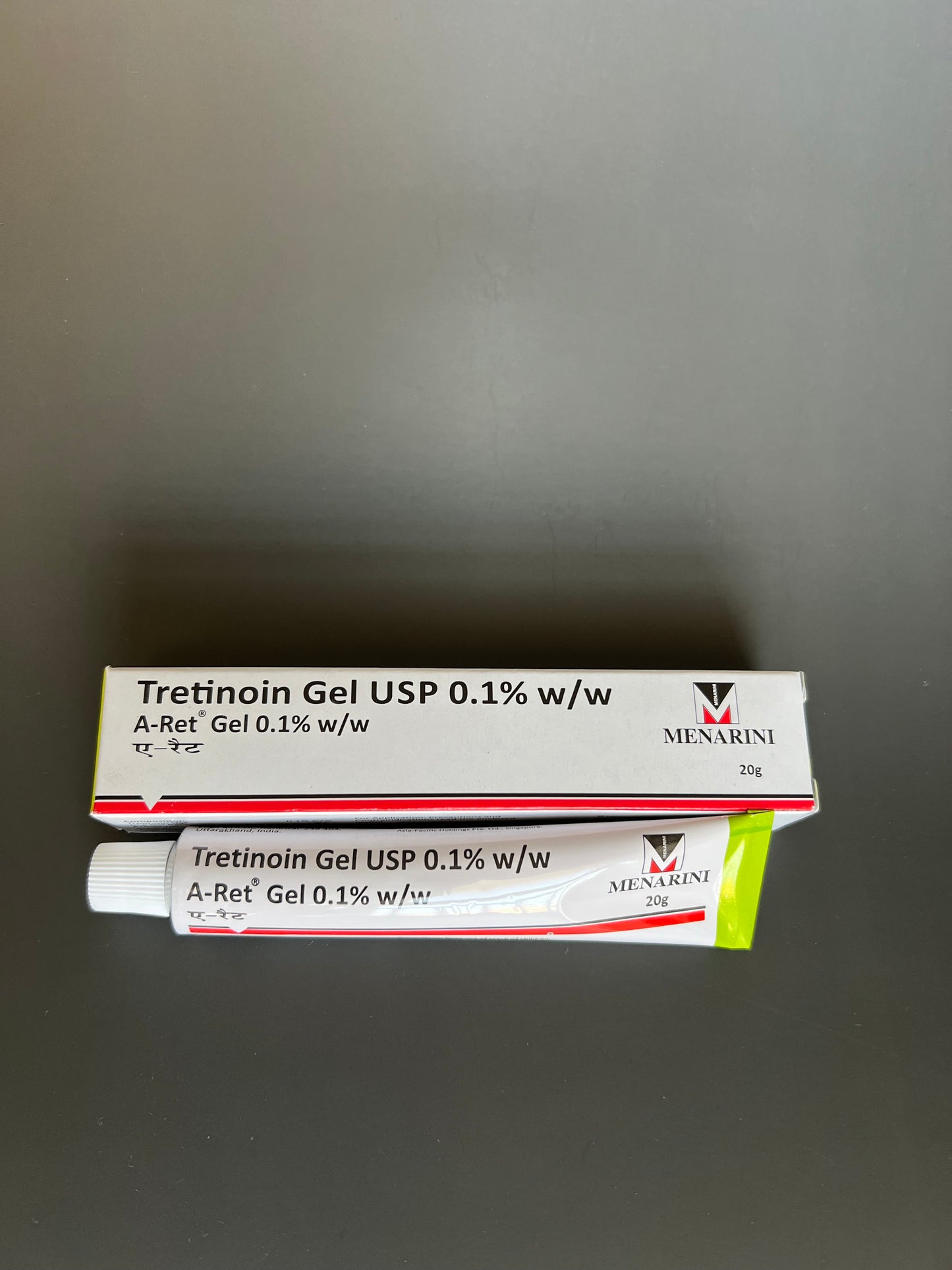 Tretinoin Gel 0.1% A- Ret