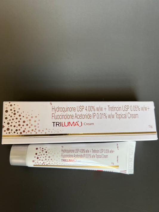 TRI-LUMA Hydroquinone 4%+ Tretinoin 0.05%+ Fluocinolone Acetonide 0.01% Cream