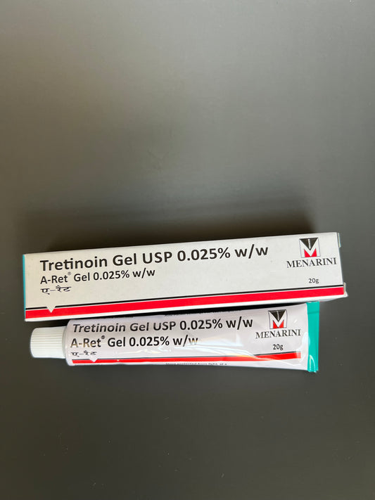 Tretinoin Gel 0.025% A- Ret
